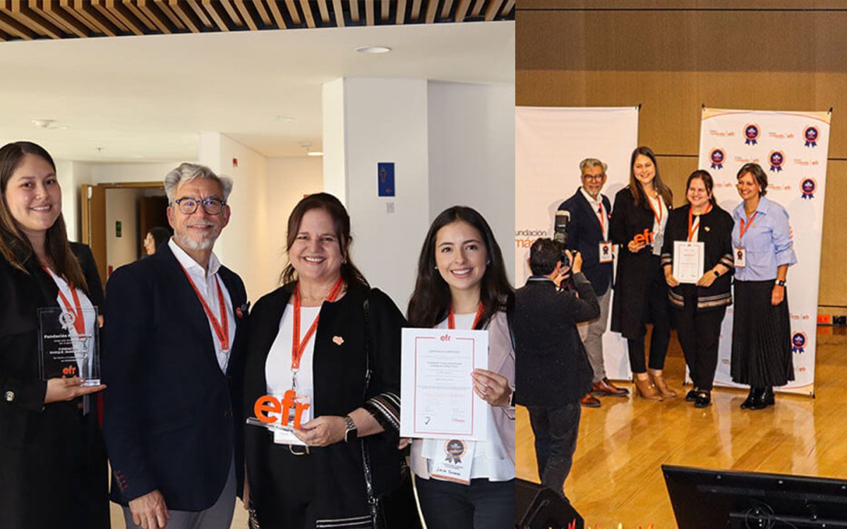 Somos parte de las 100 empresas colombianas pioneras en la certificación EFR (empresa familiarmente responsable).