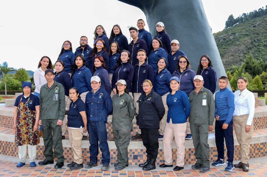 Miembros beneficiarios del programa Empresa Familiarmente Responsable de la Fundación Parque Jaime Duque