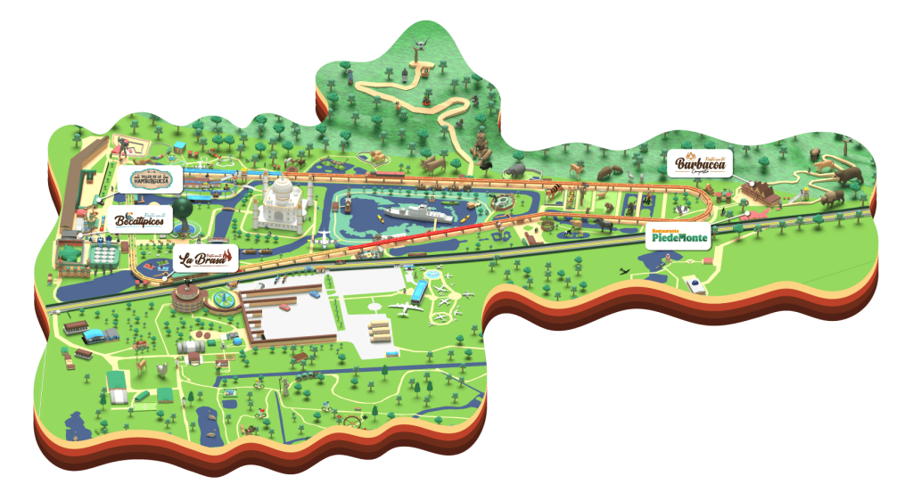 mapa de restaurantes jaime duque