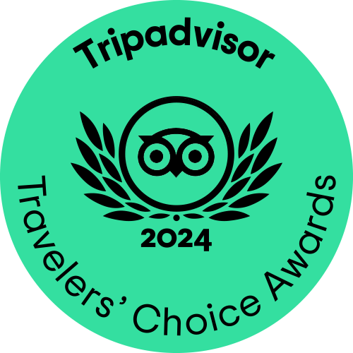 Premio Tripadvisor 2024 Traveler's Choice Awards Berst of the Best de la Fundación Parque Jaime Duque
