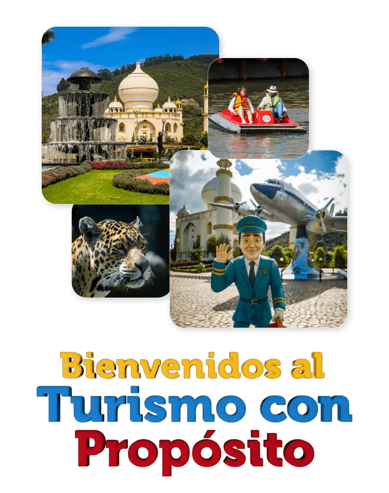 Escenarios naturales del parque que reflejan el concepto de turismo con propósito, destacando espacios diseñados para experiencias significativas y sostenibles.