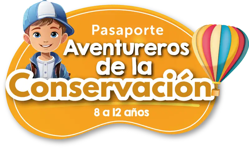logo pasaporte educativo aventureros de la conservacion