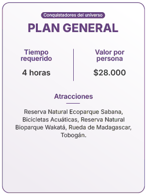 plan general pasaporte aventureros de la conservacion