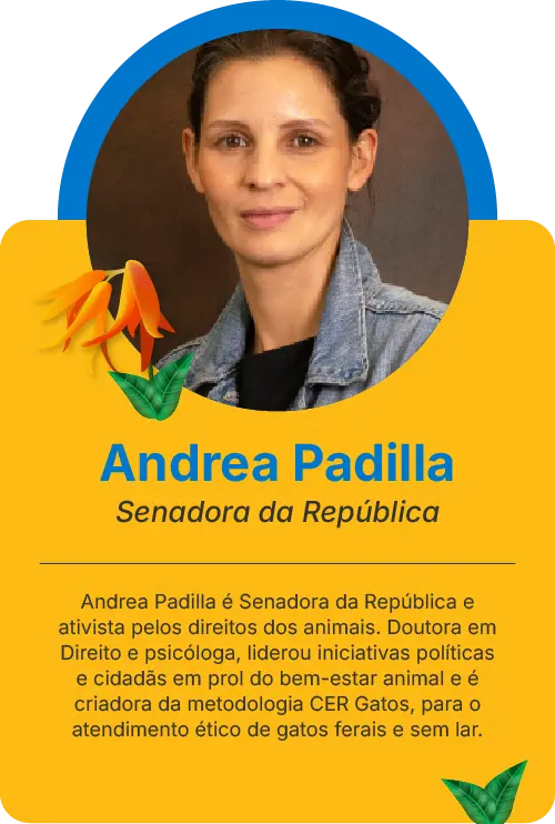 ALPZACartões de conferencista Andrea Padilla