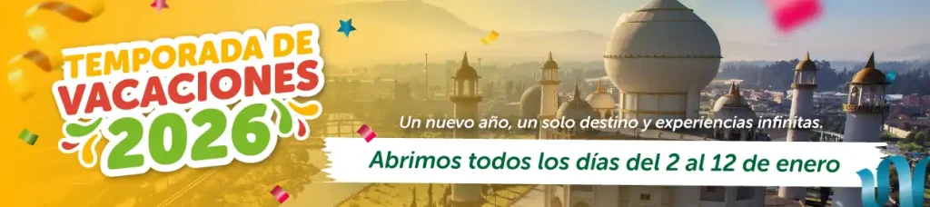 Banner . Fundación Parque Jaime Duque abre todos los días del 2 al 12 de enero de 2026
