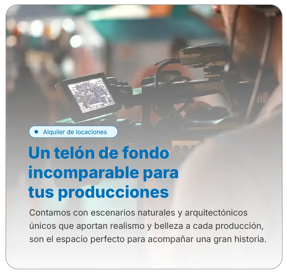 Banner - Alquiler de locaciones