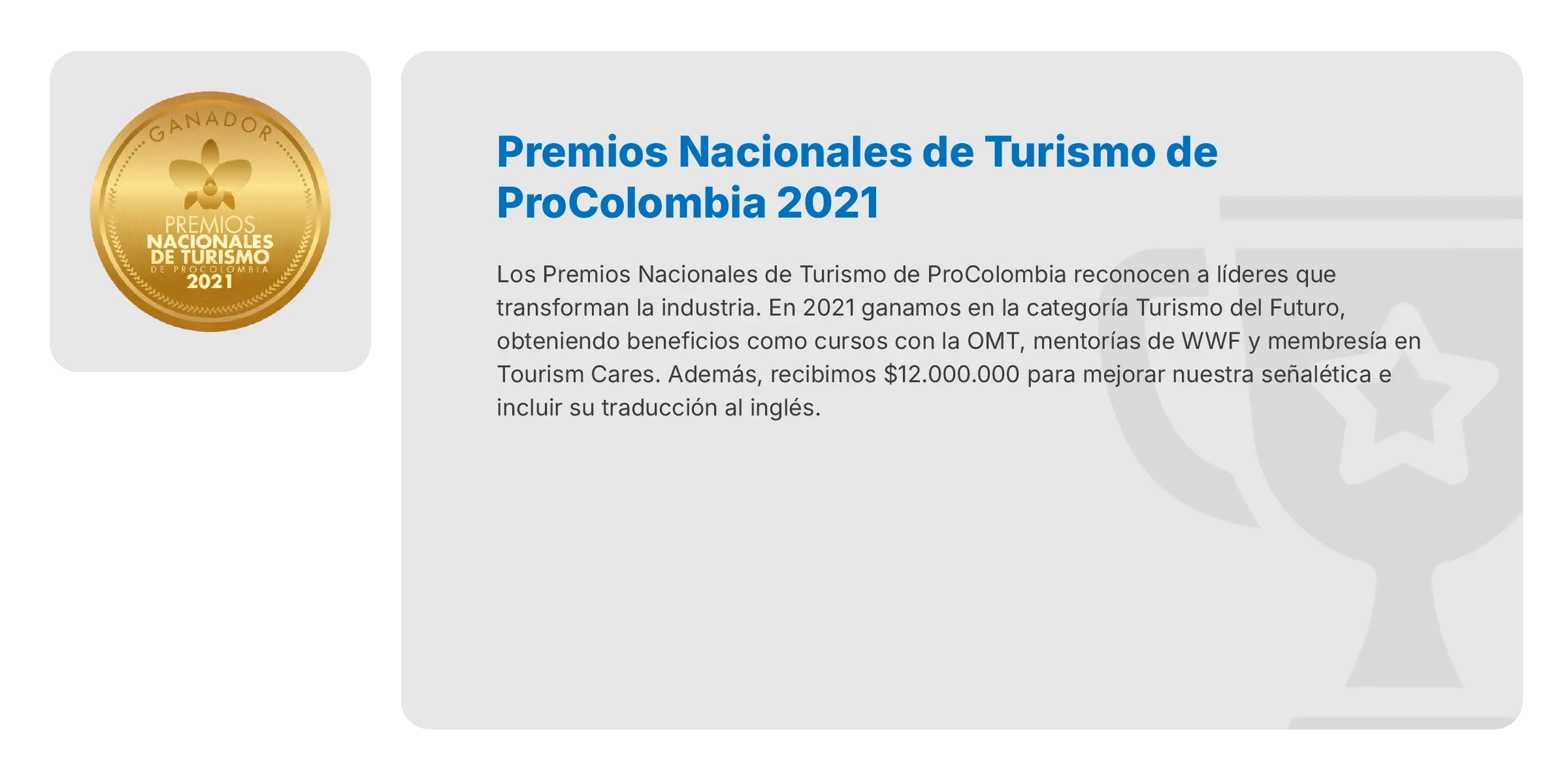 Slider Principal - Premios y ReconocimientosMesa de trabajo 9