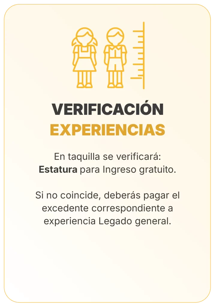 VERIFICACIÓN EXPERIENCIAS