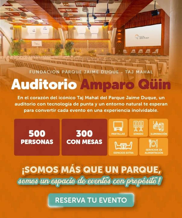 Auditorio Amparo Quin - Parque Jaime Duque - alquiler para eventos