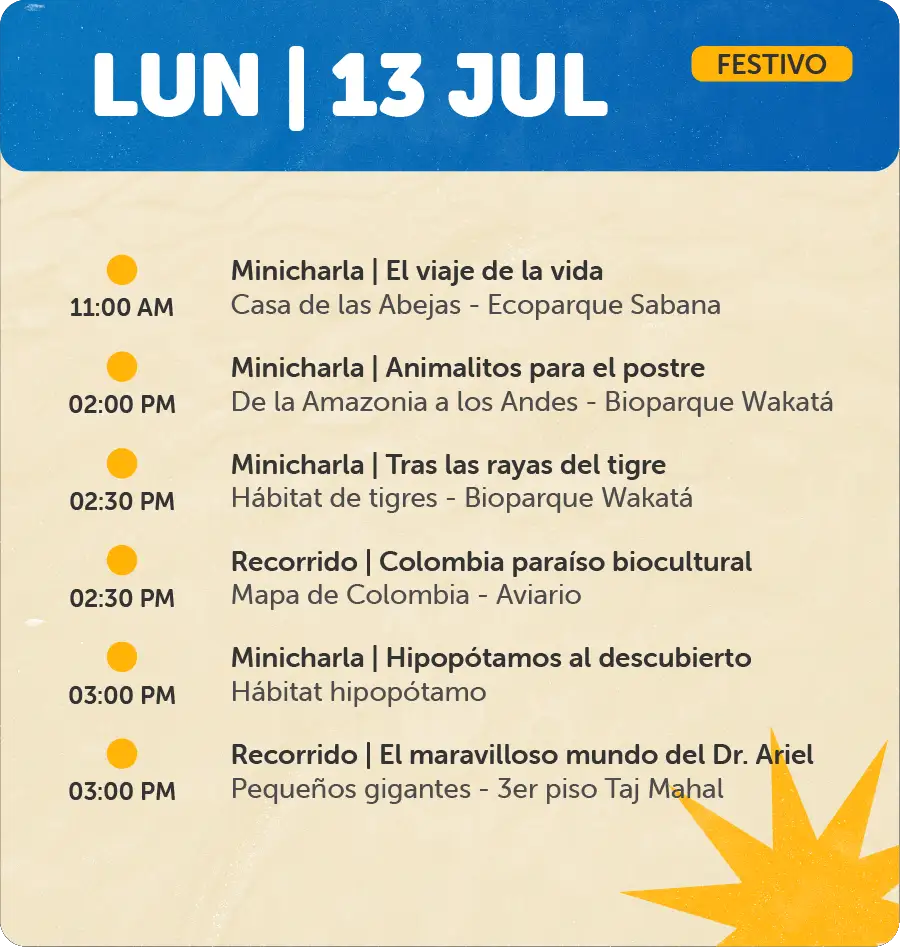 -Programaciones fin de semana julio 2026