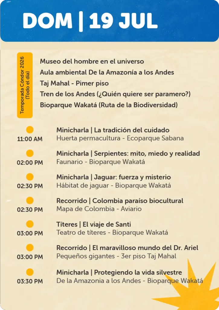 -Programaciones fin de semana julio 2026