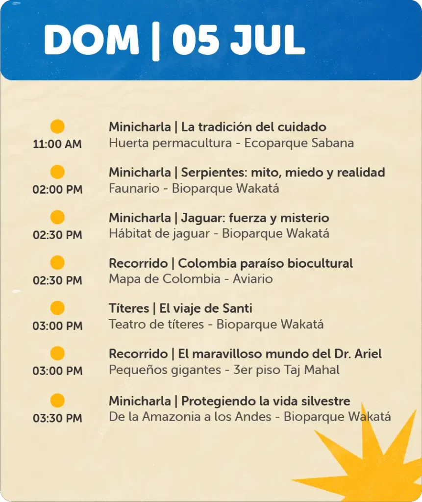 -Programaciones fin de semana julio 2026