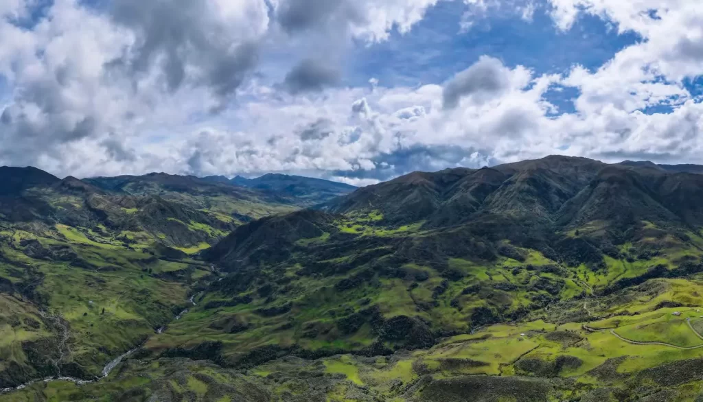 Panoramica 2 Páramo El Almorzadero