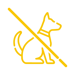 Icono prohibido mascota