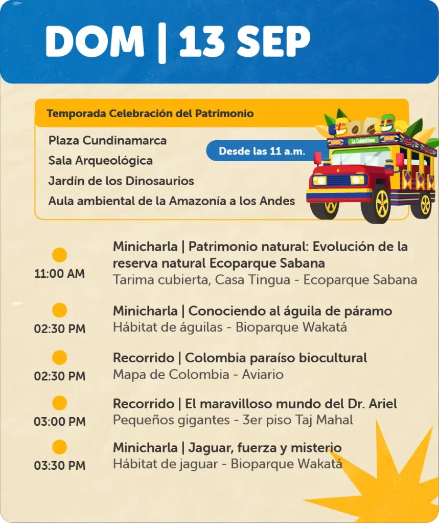 Programaciones fin se semana - 13 de Sep