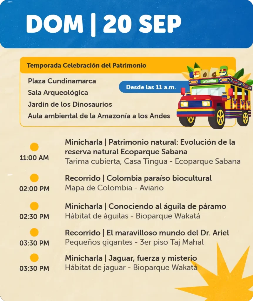 Programaciones fin se semana - 20 de Sep